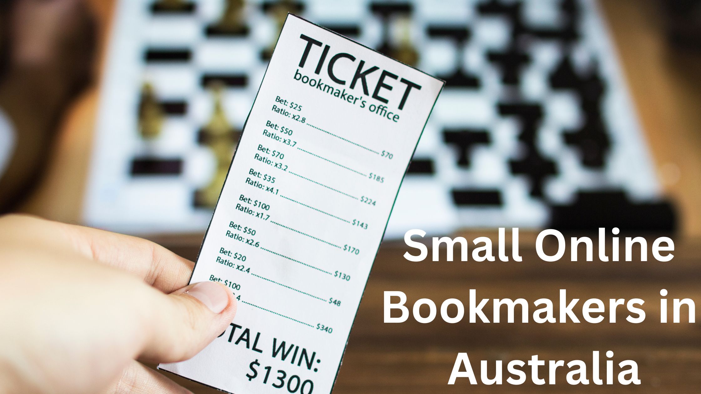 small online bookmakers in Australia