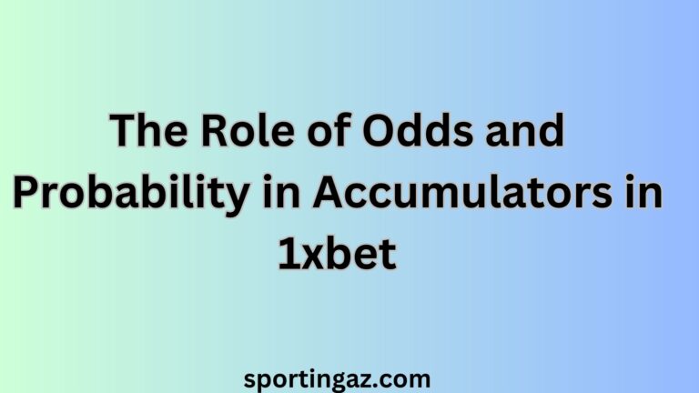 Odds and Probability in Accumulators