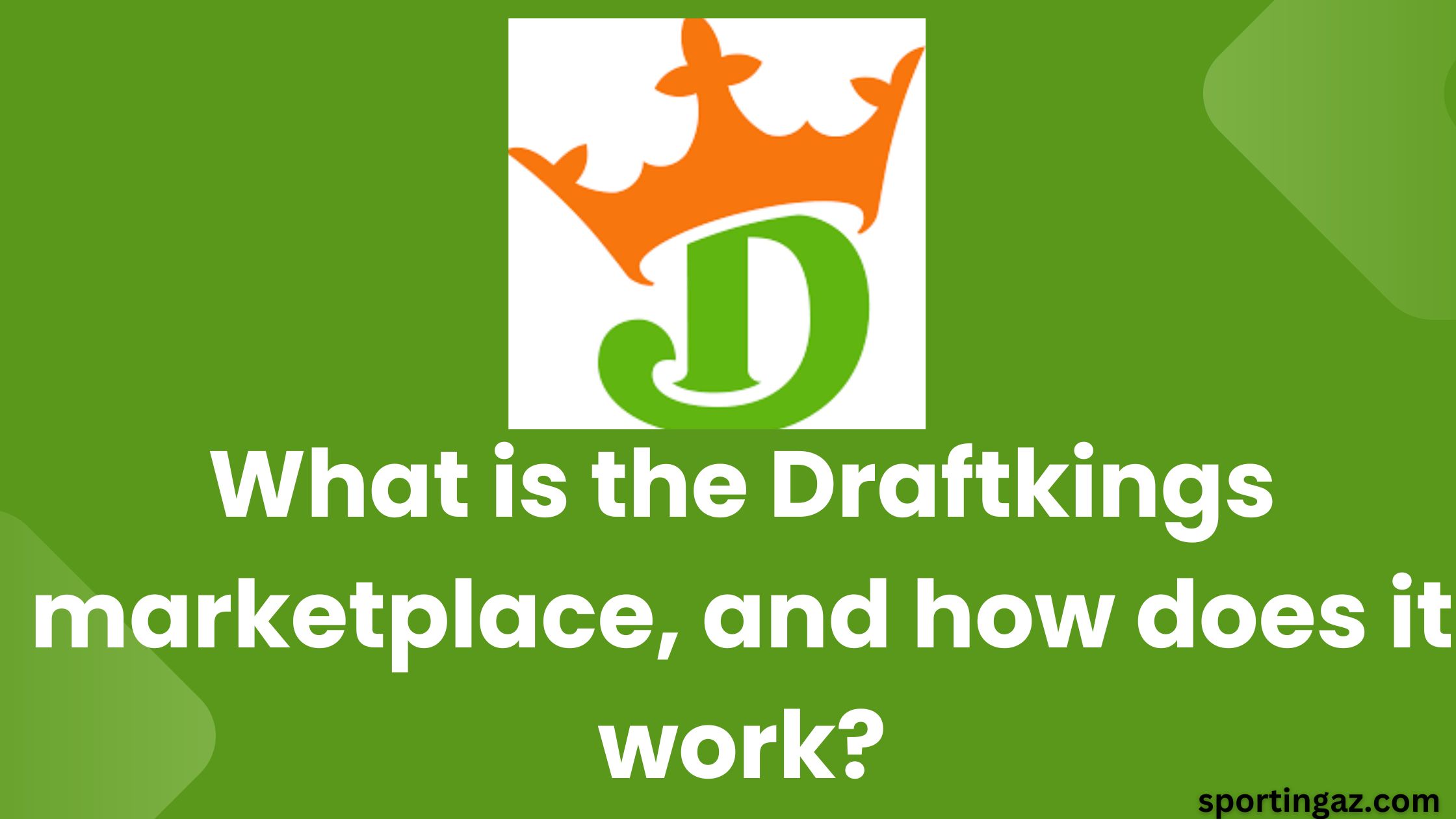 Draftkings marketplace