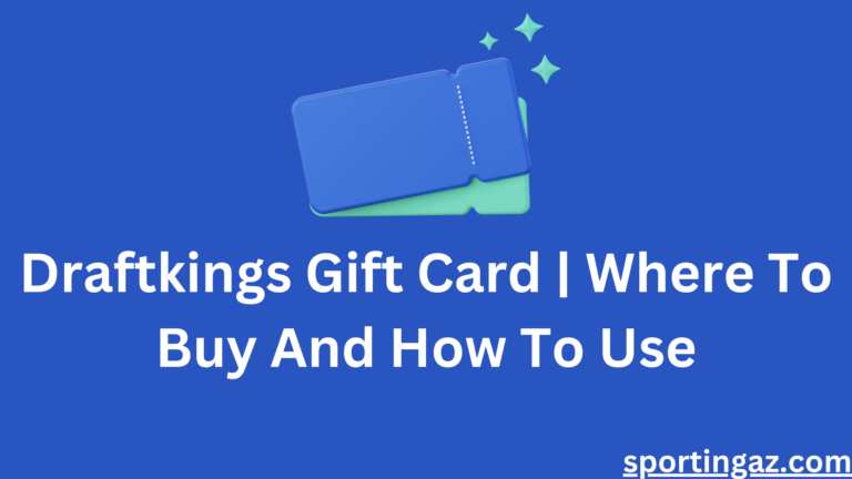 Draftkings Gift Card