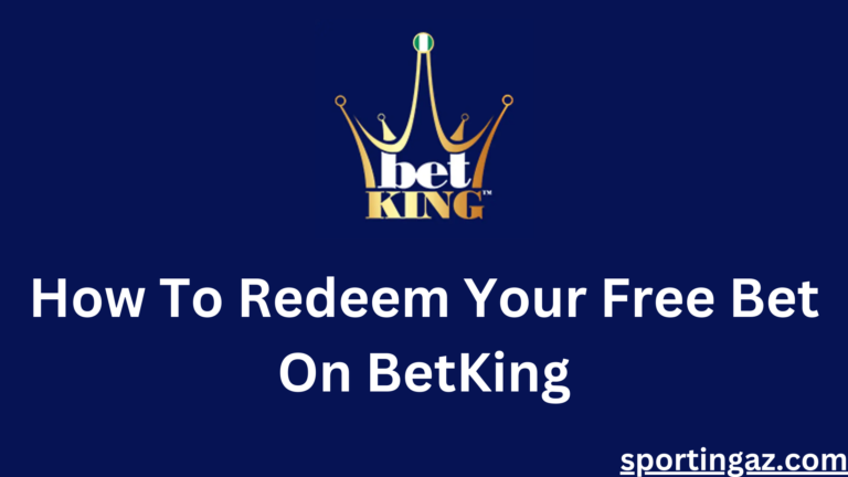 Free Bet On BetKing