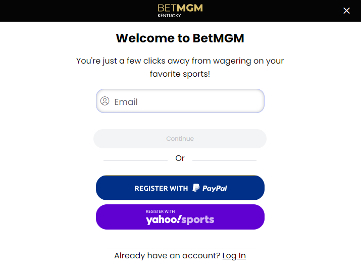 Create a BetMGM Account