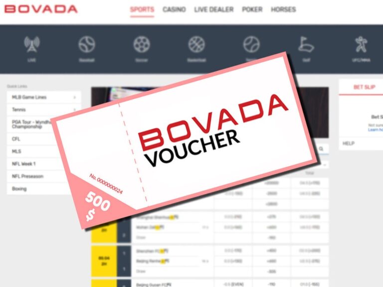 Voucher for Bovada