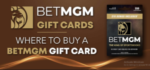 Visa Gift Card on BetMGM