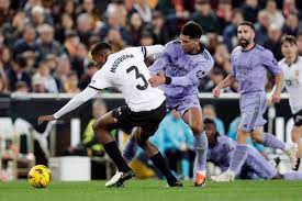 Confirmed lineups for Valencia v Real Madrid